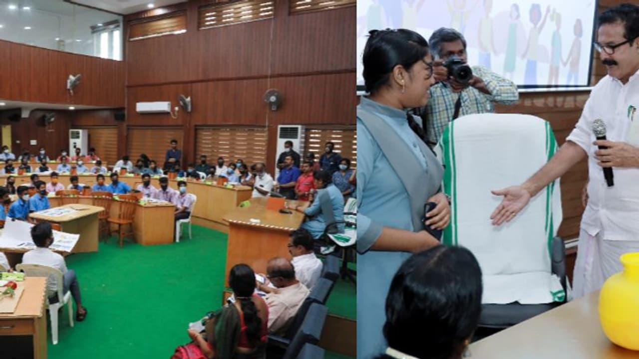 'കുമാരി മാളവിക സ്പീക്കർ'; തൃശ്ശൂർ കോർപറേഷനിൽ താൽക്കാലിക പാർലമെന്‍റ്