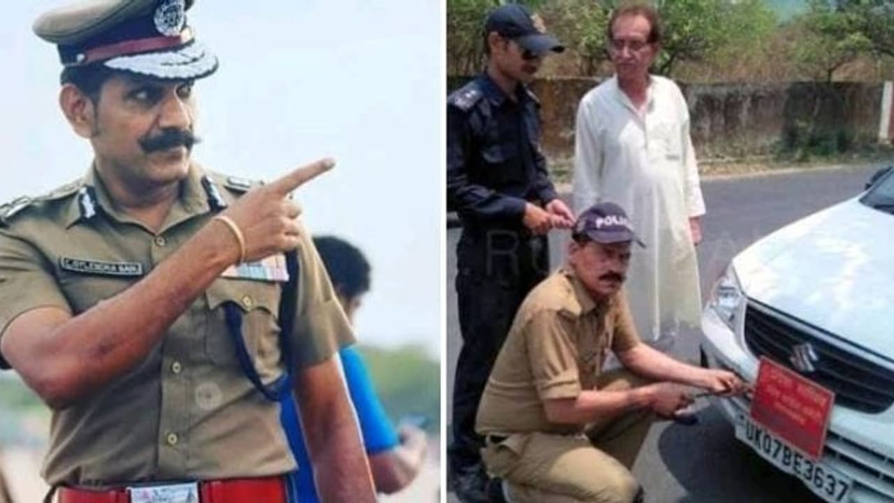 சொந்த வாகனத்தில் போலீஸ் ஸ்டிக்கரா...? டிஜிபி போட்ட உத்தரவால் அதிர்ச்சியான காவலர்கள்
