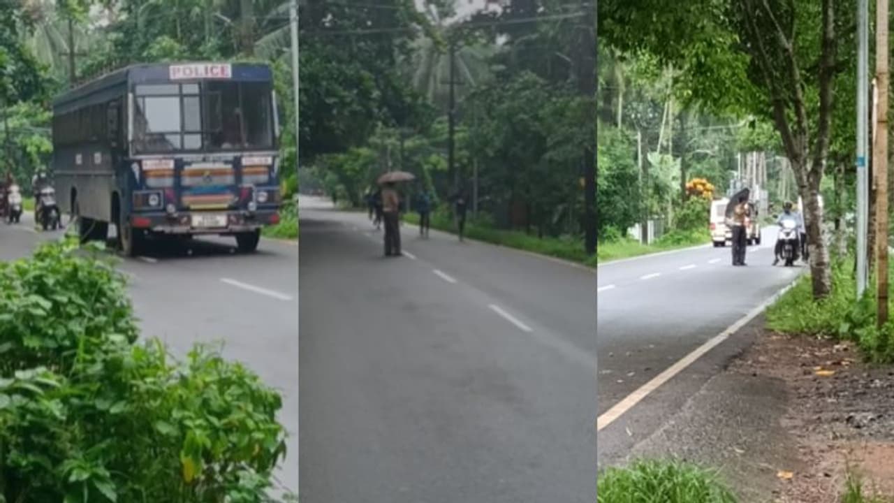 റോഡ് സ്തംഭിപ്പിച്ച് പൊലീസിന്‍റെ പിഎസ്‍‍സി കായികക്ഷമതാ പരിശീലനം; വലഞ്ഞ് ജനം