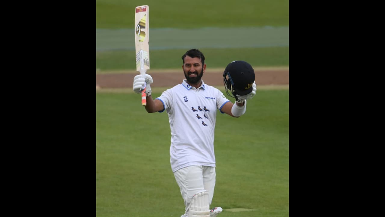 സസെക്സ് ക്യാപ്റ്റനായുള്ള അരങ്ങേറ്റത്തില് ലോര്ഡ്സില് ഇരട്ട സെഞ്ചുറിയുമായി പൂജാര, ചരിത്രനേട്ടം സസെക്സ് ക്യാപ്റ്റനായുള്ള അരങ്ങേറ്റത്തില് ലോര്ഡ്സില് ഇരട്ട സെഞ്ചുറിയുമായി പൂജാര, ചരിത്രനേട്ടം