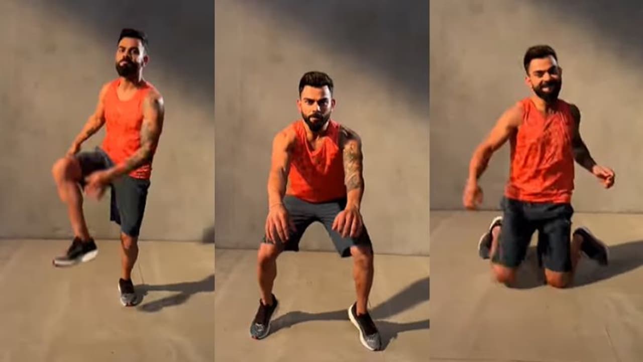  ওয়ার্ক আউটের সঙ্গে বিরাট কোহলির উদ্দাম নাচ, নেট দুনিয়ায় ঝড় তুলল ভিডিও