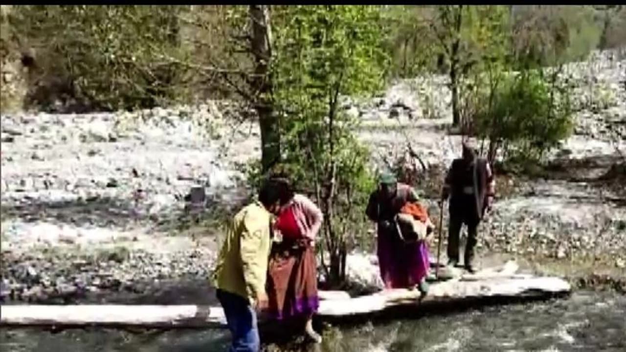 बीमार महिला को कंधे पर उठाकर 12 किलोमीटर भागे परिजन, तब बची जान, यहां कई मरीज रास्ते में ही तोड़ देते हैं दम बीमार महिला को कंधे पर उठाकर 12 किलोमीटर भागे परिजन, तब बची जान, यहां कई मरीज रास्ते में ही तोड़ देते हैं दम