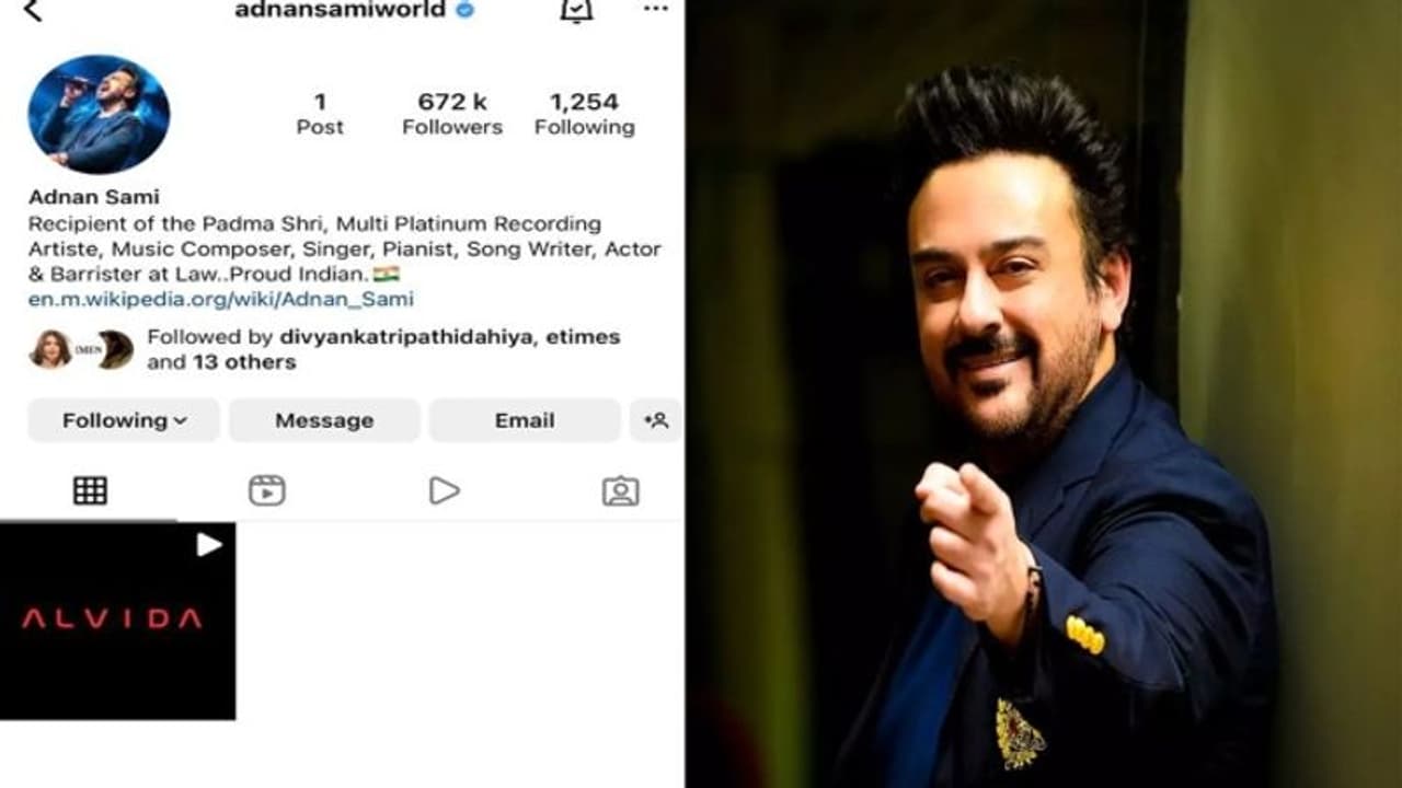 Adnan Sami : ഒരു പോസ്റ്റ് മാത്രം ബാക്കി; ദുരൂഹത ഉണർത്തി അദ്നാൻ സമിയുടെ 'വിട' പറച്ചിൽ