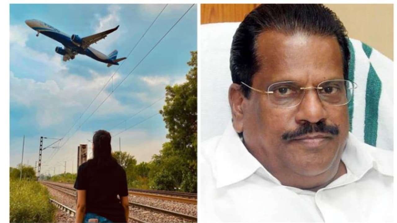 റെയില്പ്പാളത്തിന് മീതേപ്പറന്ന് ഇൻഡിഗോ; ജയരാജനെ വിമാനക്കമ്പനി ട്രോളിയെന്ന് സോഷ്യല് മീഡിയ! റെയില്പ്പാളത്തിന് മീതേപ്പറന്ന് ഇൻഡിഗോ; ജയരാജനെ വിമാനക്കമ്പനി ട്രോളിയെന്ന് സോഷ്യല് മീഡിയ!