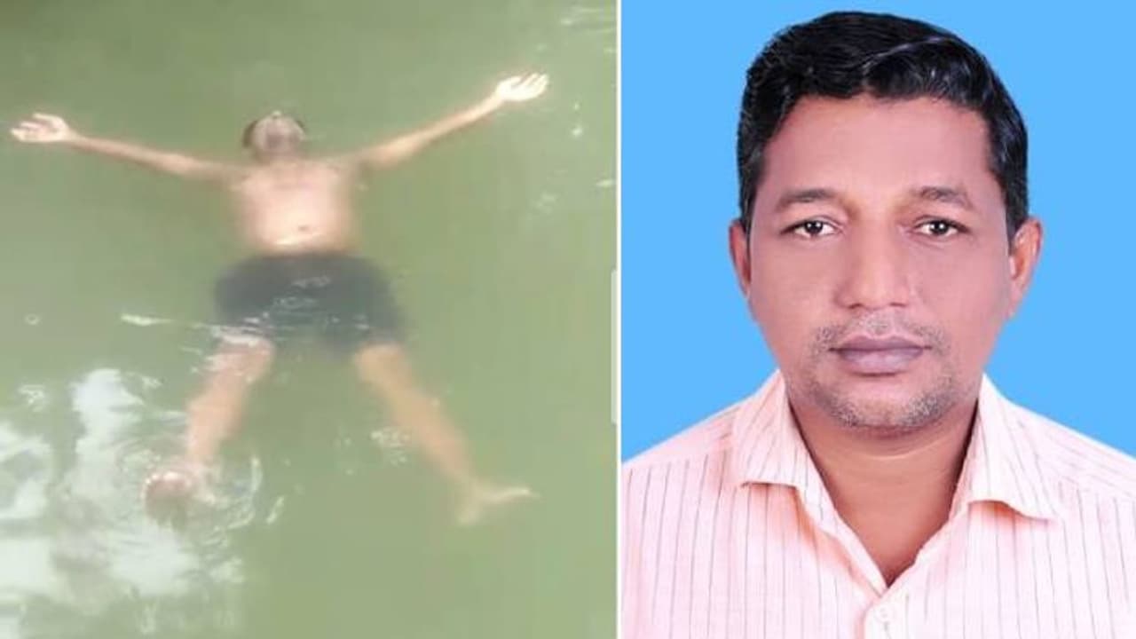 ജലീലിന് കിടക്കയാണ് വെള്ളം, മണിക്കൂറുകളോളം വെള്ളത്തിന് മുകളിൽ കിടക്കും, അമ്പരന്ന് കാഴ്ചക്കാര്‍