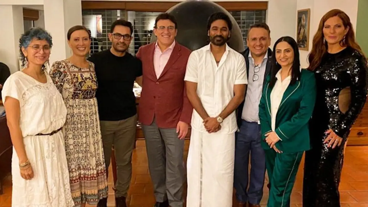 Aamir Khan turns host: Traditional Gujarati dinner for Russo Brothers and Dhanush