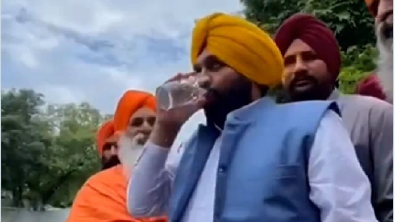 ಜಲಾಶಯದ 'ಪವಿತ್ರ ನೀರು' ಕುಡಿದ ಬಳಿಕ ಅಸ್ವಸ್ಥರಾದ ಪಂಜಾಬ್‌ ಸಿಎಂ..!