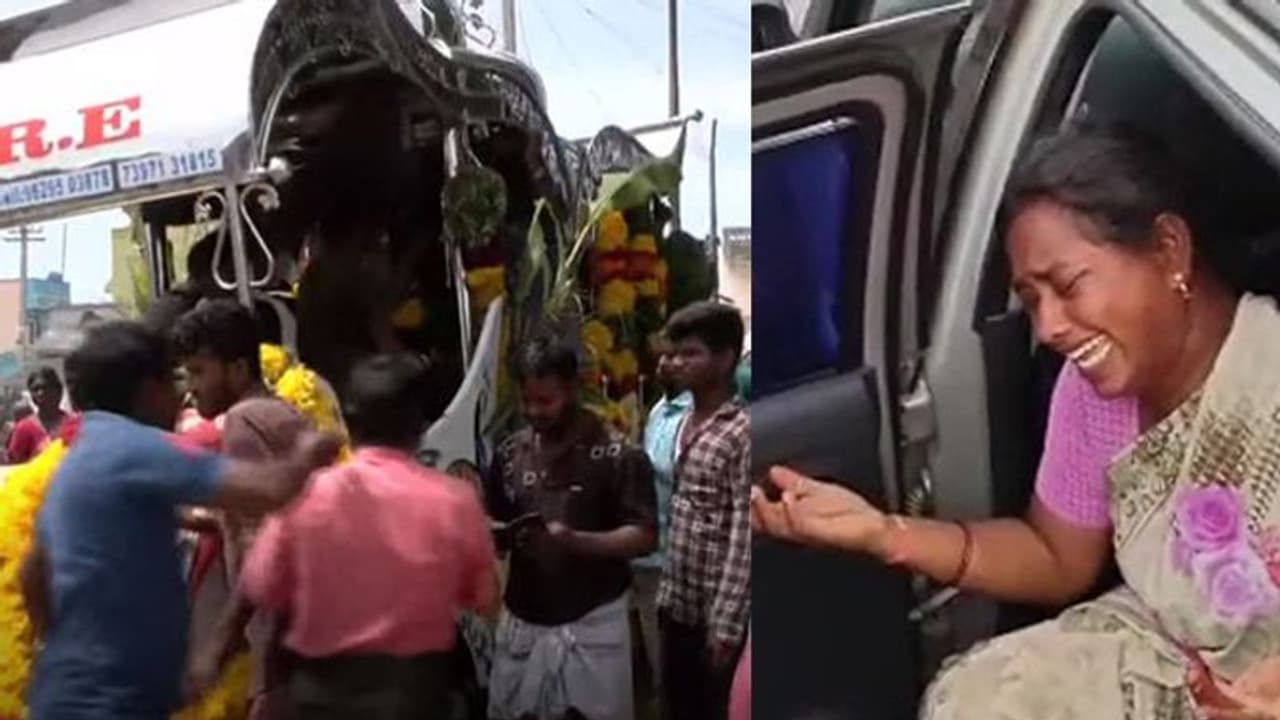 இந்த கோலத்துலயா உன்னை பார்க்கணும்.. மகளின் இறுதி ஊர்வலத்தில் நெஞ்சில் அடித்து கதறிய தாய்.! இந்த கோலத்துலயா உன்னை பார்க்கணும்.. மகளின் இறுதி ஊர்வலத்தில் நெஞ்சில் அடித்து கதறிய தாய்.!