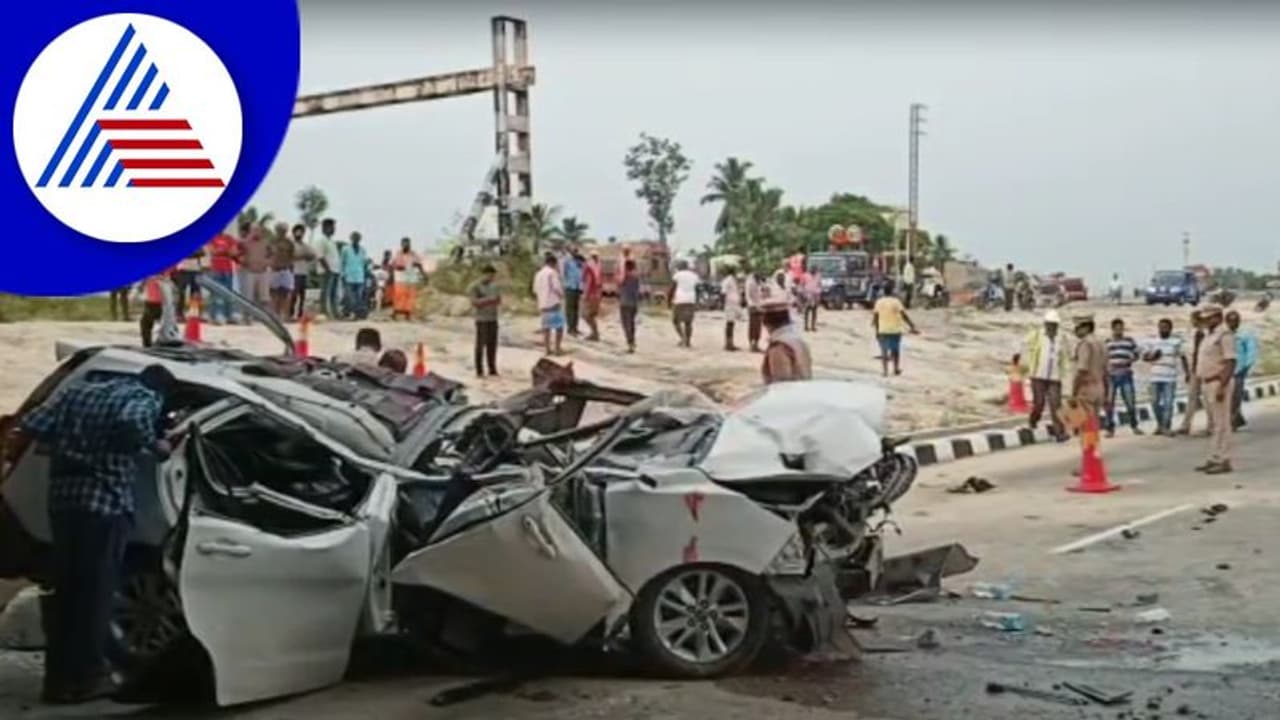 ಆಂಧ್ರ ಪ್ರದೇಶದ ಚಿತ್ತೂರು ಬಳಿ ಭೀಕರ ರಸ್ತೆ ಅಪಘಾತ: ಮೂವರು ಪೊಲೀಸರ ಸಾವು ಆಂಧ್ರ ಪ್ರದೇಶದ ಚಿತ್ತೂರು ಬಳಿ ಭೀಕರ ರಸ್ತೆ ಅಪಘಾತ: ಮೂವರು ಪೊಲೀಸರ ಸಾವು