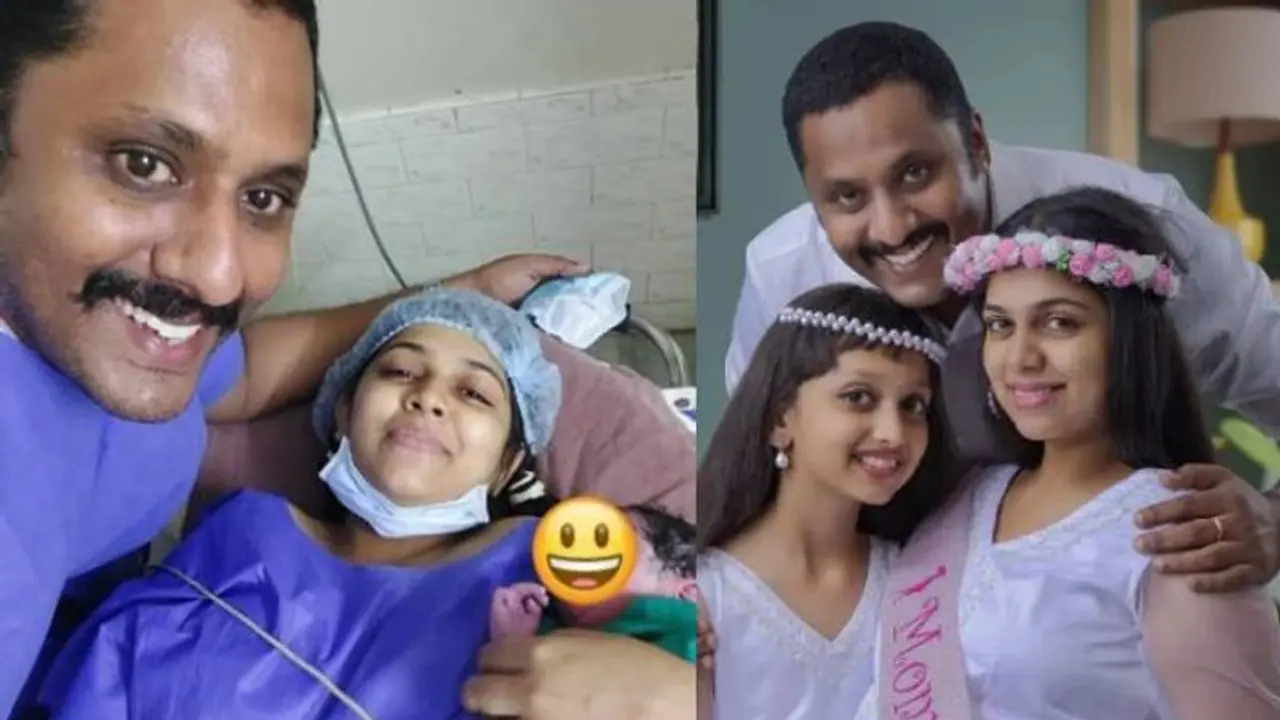 നടി അ‍ഞ്ജലി നായര്‍ അമ്മയായി, മകളുടെ ചിത്രം പങ്കുവച്ച് താരം