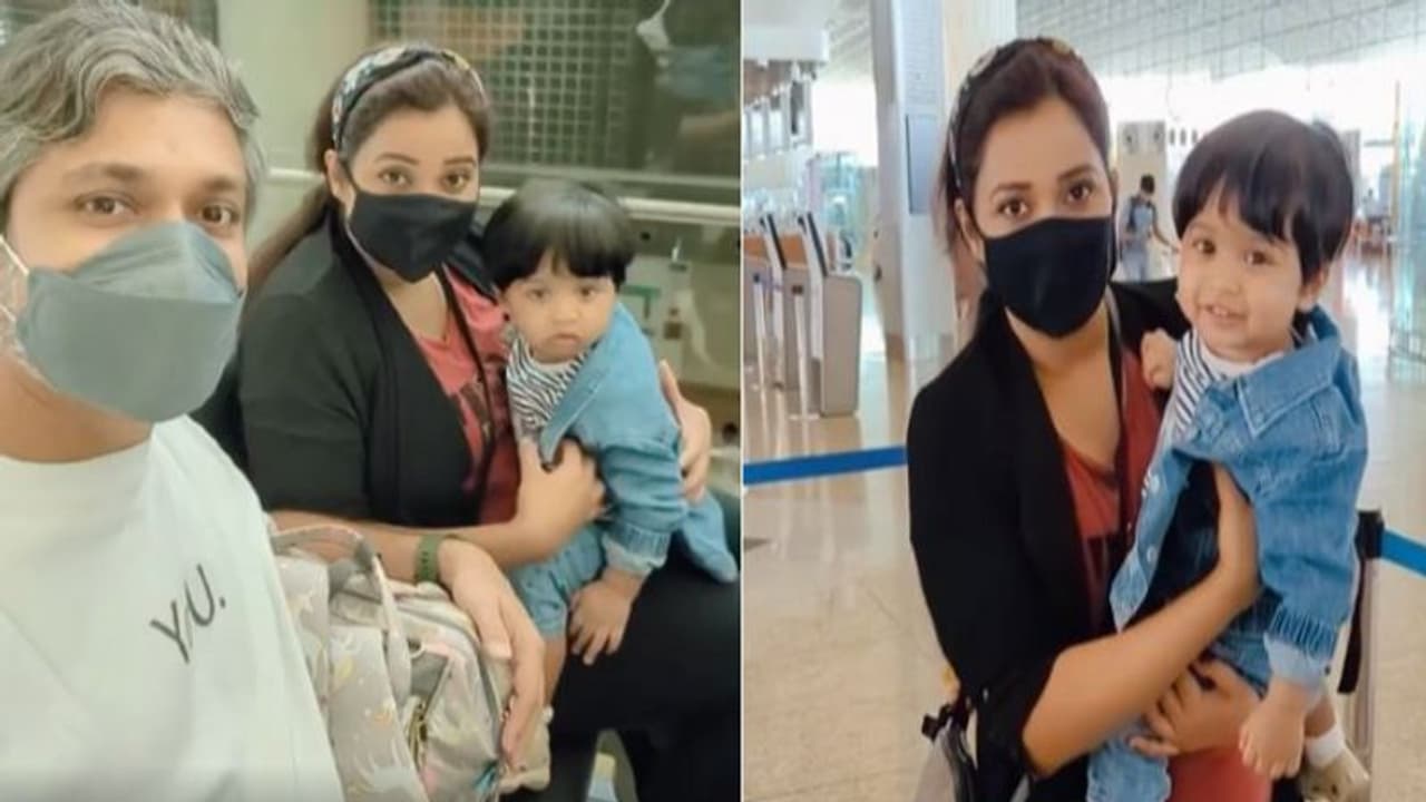 শ্রেয়ার সঙ্গে গোয়ায় ছুটি কাটাতে দেবয়ান, ১৪ মাসের ছেলের প্রথম বিমানযাত্রার ছবি পোস্ট সেলিব্রিটি মা এর 