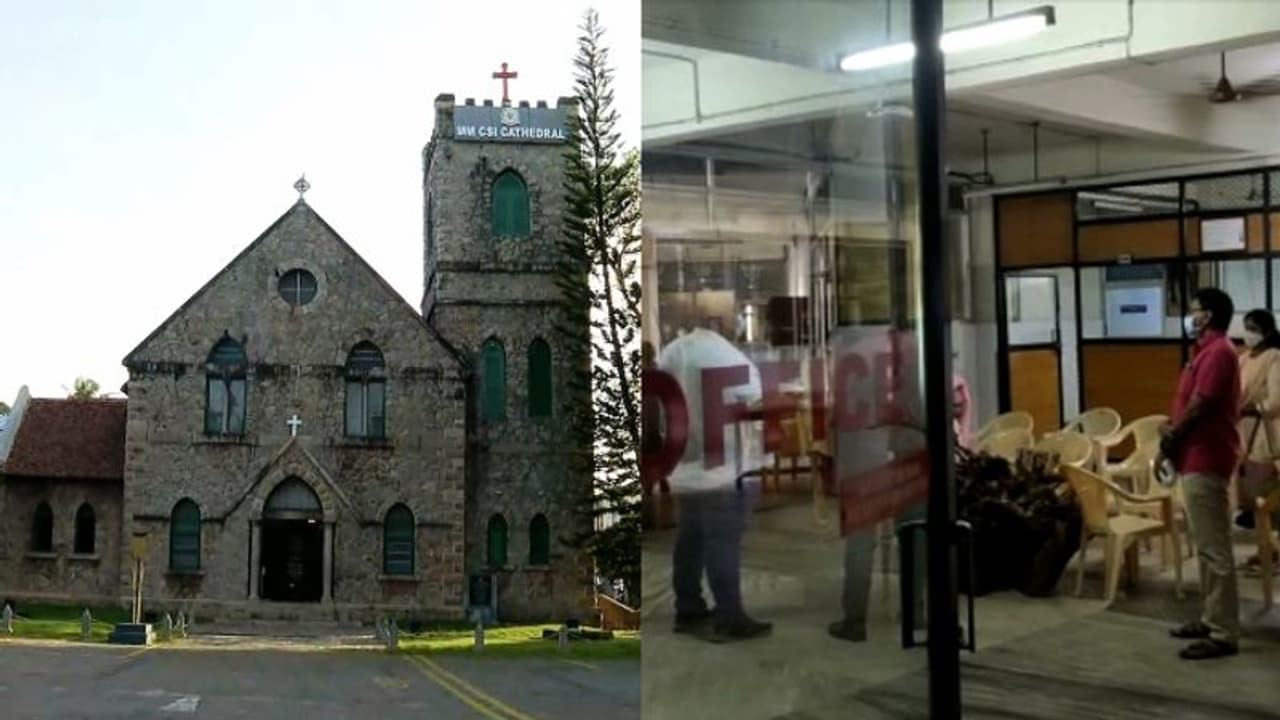 CSI Church: കള്ളപ്പണം വെളുപ്പിക്കൽ; സിഎസ്ഐ സഭാ ആസ്ഥാനത്ത് എൻഫോഴ്സ്മെന്റ് പരിശോധന CSI Church: കള്ളപ്പണം വെളുപ്പിക്കൽ; സിഎസ്ഐ സഭാ ആസ്ഥാനത്ത് എൻഫോഴ്സ്മെന്റ് പരിശോധന