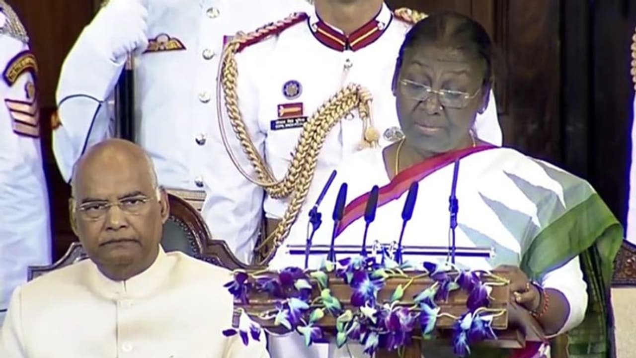 'Poor in India can fulfil dreams': President Droupadi Murmu addresses Parliament