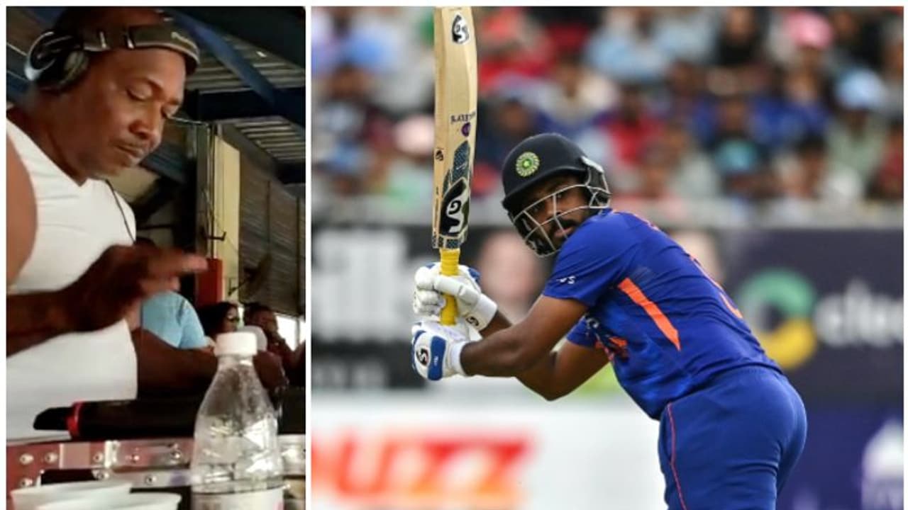 'മധുരമാ നിമിഷം മധുരമീ നിമിഷം'; സഞ്ജുവിന്റെ ഫിഫ്റ്റി, മേമ്പൊടിക്ക് 'ജാസി' സംഗീതം'; നമുക്ക് അത് പോരെ..! 'മധുരമാ നിമിഷം മധുരമീ നിമിഷം'; സഞ്ജുവിന്റെ ഫിഫ്റ്റി, മേമ്പൊടിക്ക് 'ജാസി' സംഗീതം'; നമുക്ക് അത് പോരെ..!