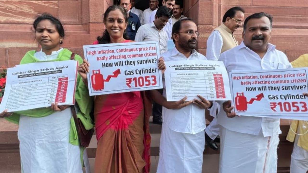 Suspended Rajya Sabha MPS to hold relay protest in Parliament compound; know details here Suspended Rajya Sabha MPS to hold relay protest in Parliament compound; know details here