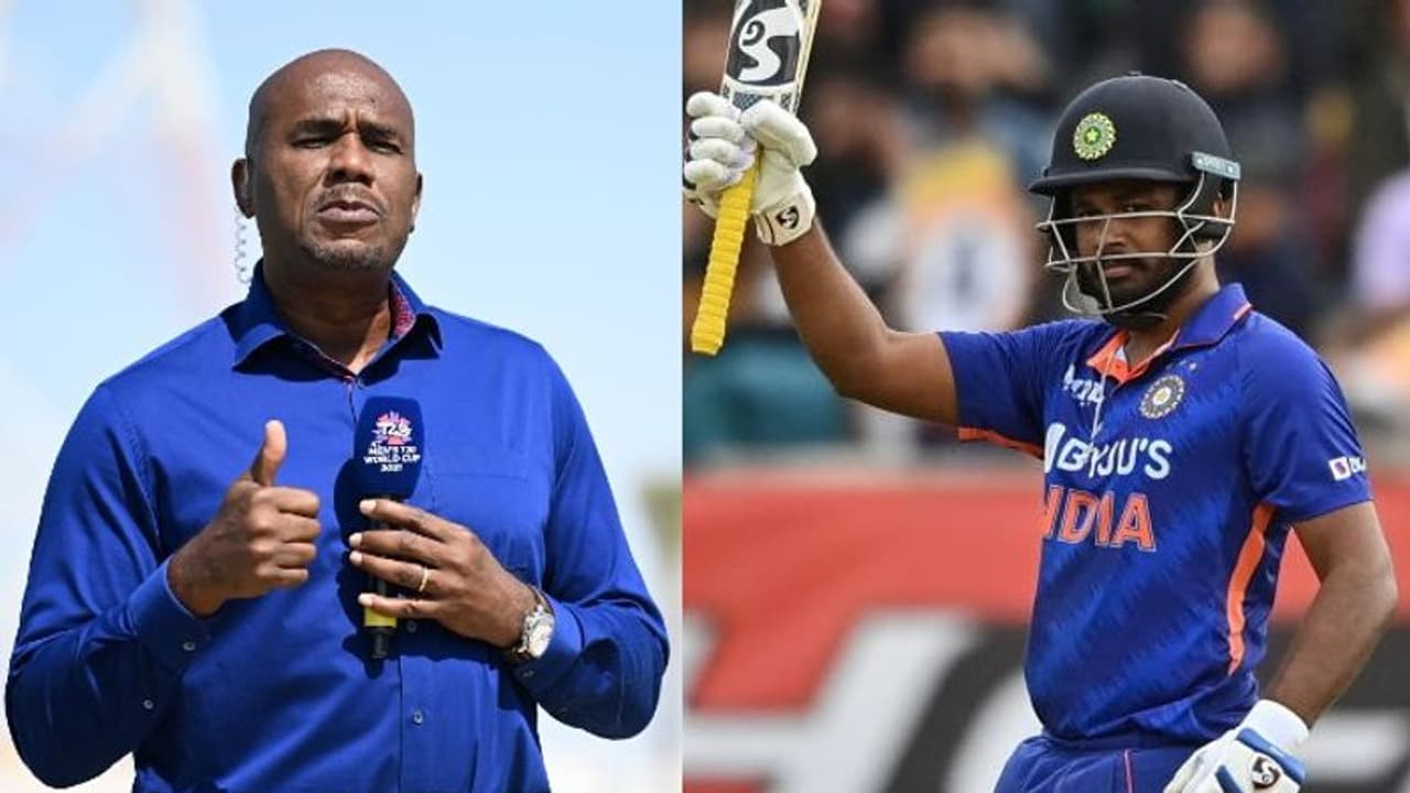 സഞ്ജുവിന്റെ ബാറ്റിംഗിന് ഇയാൻ ബിഷപ്പിന്റെ കമന്ററി; അതൊരു ഒന്നൊന്നര ഫീലെന്ന് ആരാധകർ സഞ്ജുവിന്റെ ബാറ്റിംഗിന് ഇയാൻ ബിഷപ്പിന്റെ കമന്ററി; അതൊരു ഒന്നൊന്നര ഫീലെന്ന് ആരാധകർ