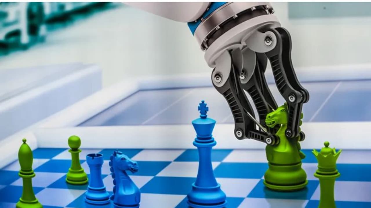 ചെസ് കളിക്കുന്ന റോബോട്ട് കളിക്കിടെ കുട്ടിയുടെ കൈവിരല് യന്ത്രക്കൈയാല് അമര്ത്തിഞെരിച്ചു! ചെസ് കളിക്കുന്ന റോബോട്ട് കളിക്കിടെ കുട്ടിയുടെ കൈവിരല് യന്ത്രക്കൈയാല് അമര്ത്തിഞെരിച്ചു!