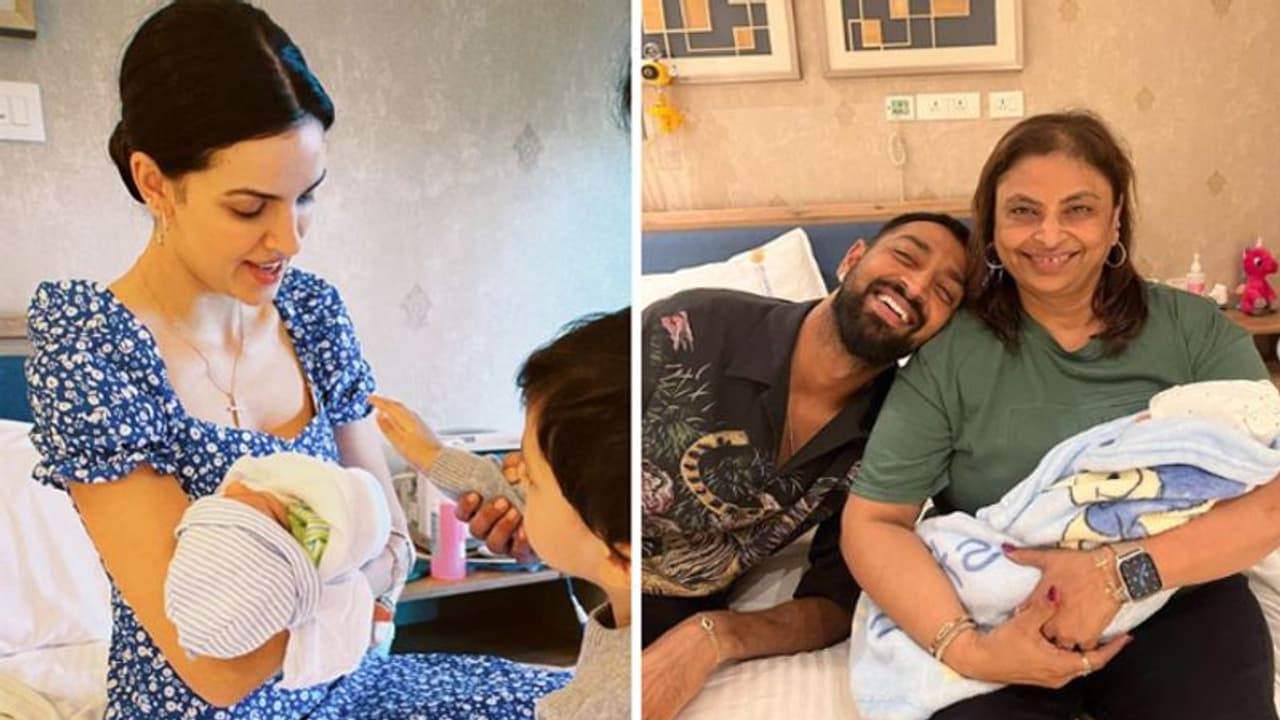 क्रुणाल पांड्या के बेटे के साथ है हार्दिक की वाइफ ने शेयर की क्यूट सी फोटो, छोटे भाई को दुलार कर रहा अगस्त्य क्रुणाल पांड्या के बेटे के साथ है हार्दिक की वाइफ ने शेयर की क्यूट सी फोटो, छोटे भाई को दुलार कर रहा अगस्त्य