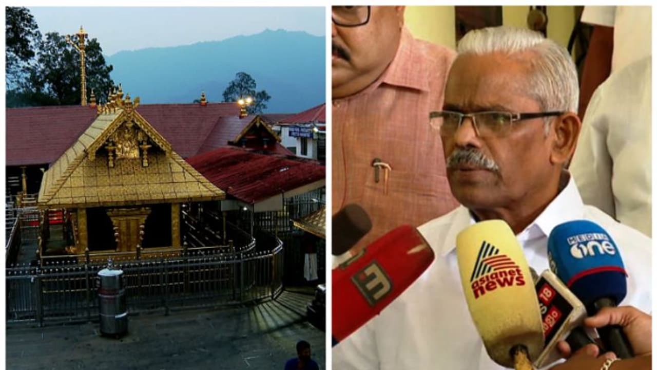ശബരിമല ശ്രീകോവിലിലെ ചോർച്ച: പരിഹരിക്കാൻ ഉടൻ നടപടിയെന്ന് ദേവസ്വം പ്രസിഡന്റ് 