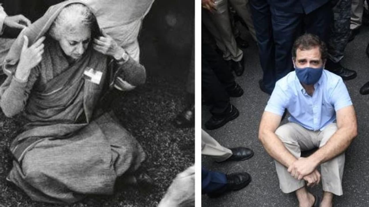 National Herand Case: "చరిత్ర పునరావృతం అవుతోంది.." రాహుల్ అరెస్టు నేపథ్యంలో కాంగ్రెస్ ఆసక్తికర పోస్టు National Herand Case: "చరిత్ర పునరావృతం అవుతోంది.." రాహుల్ అరెస్టు నేపథ్యంలో కాంగ్రెస్ ఆసక్తికర పోస్టు