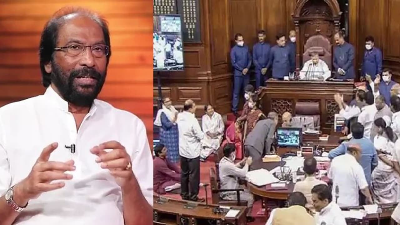 இது ஜனநாயகத்தை ஒடுக்கும் செயல்... எம்.பி.க்கள் சஸ்பெண்ட் விவகாரத்தில் திருச்சி சிவா ஆவேசம்!!