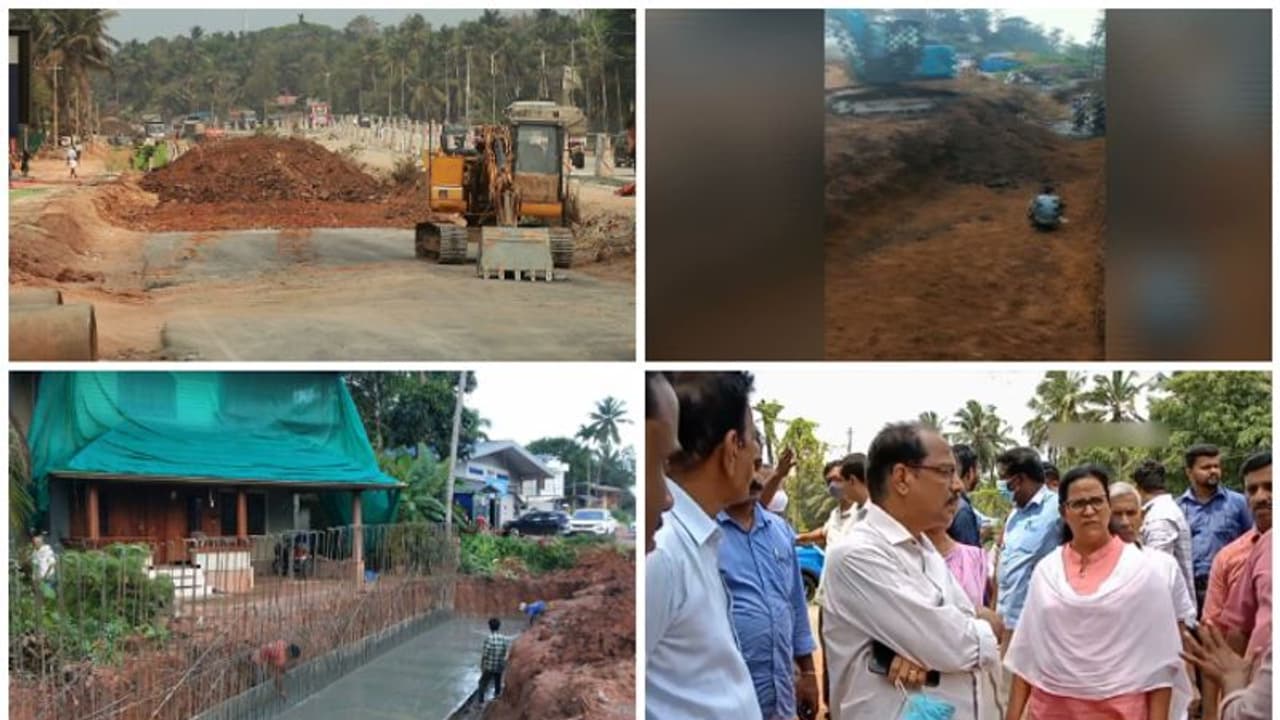 ദേശീയ പാതാ വികസനത്തിന്റെ പേരിൽ അശാസ്ത്രീയമായി സര്വീസ് റോഡ് നിർമാണം,വഴി അടഞ്ഞ് നിരവധി കുടുംബങ്ങൾ ദേശീയ പാതാ വികസനത്തിന്റെ പേരിൽ അശാസ്ത്രീയമായി സര്വീസ് റോഡ് നിർമാണം,വഴി അടഞ്ഞ് നിരവധി കുടുംബങ്ങൾ