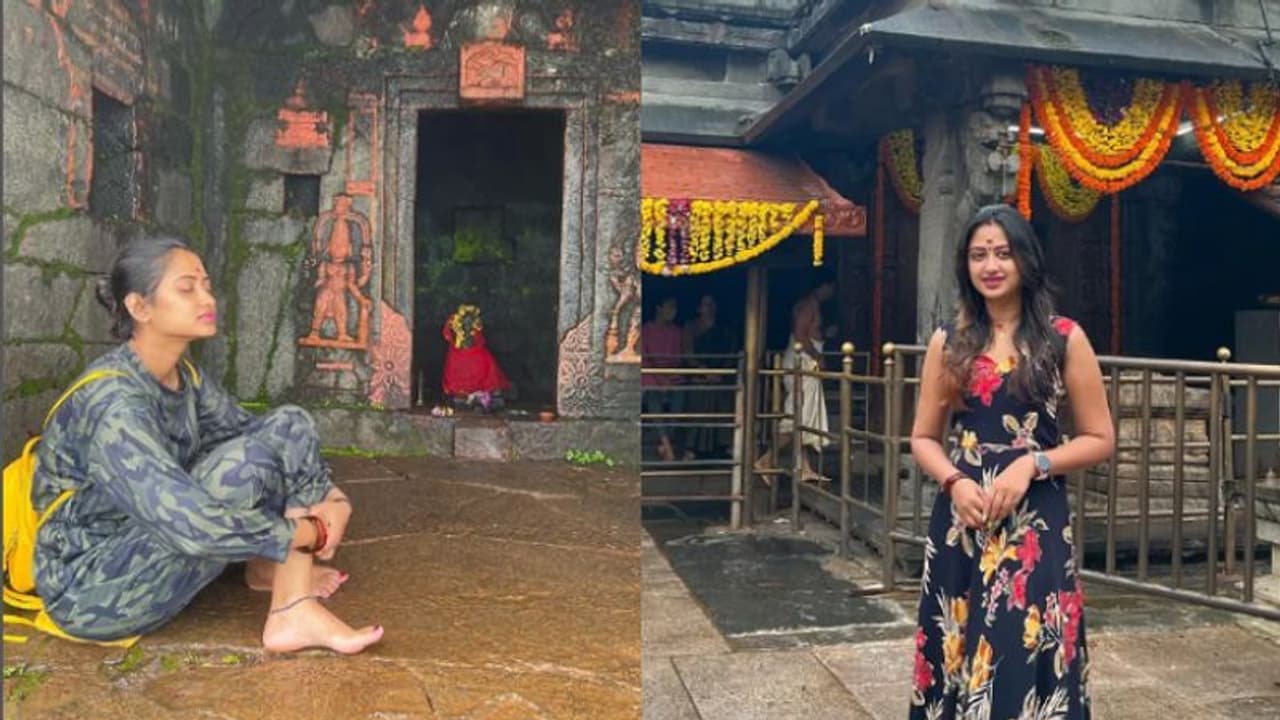 മൂകാംബിക യാത്രയുടെ അനുഭവം പങ്കുവച്ച് സ്വാതി നിത്യാനന്ദ് മൂകാംബിക യാത്രയുടെ അനുഭവം പങ്കുവച്ച് സ്വാതി നിത്യാനന്ദ്