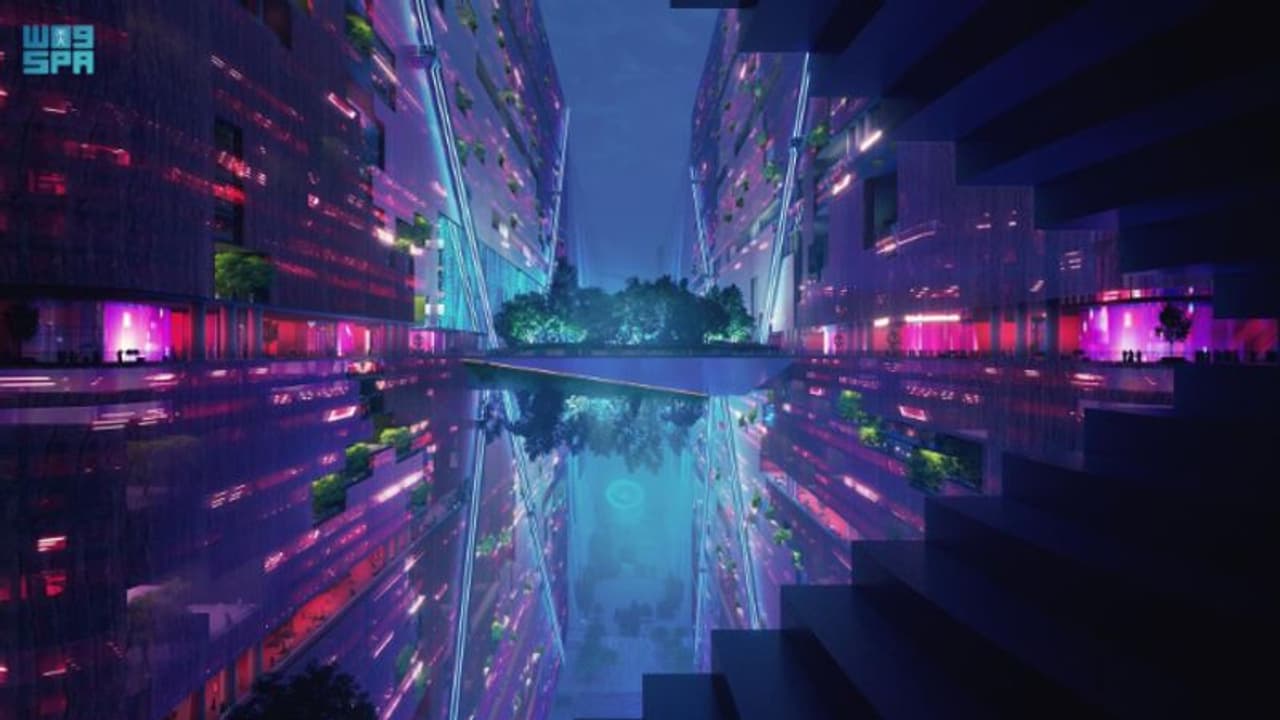 ലോകാത്ഭുതങ്ങളിലൊന്നാവാൻ സൗദി അറേബ്യയിലൊരു നഗരമൊരുങ്ങുന്നു; ഡിസൈന്‍ പുറത്തുവിട്ട് എം.ബി.എസ്