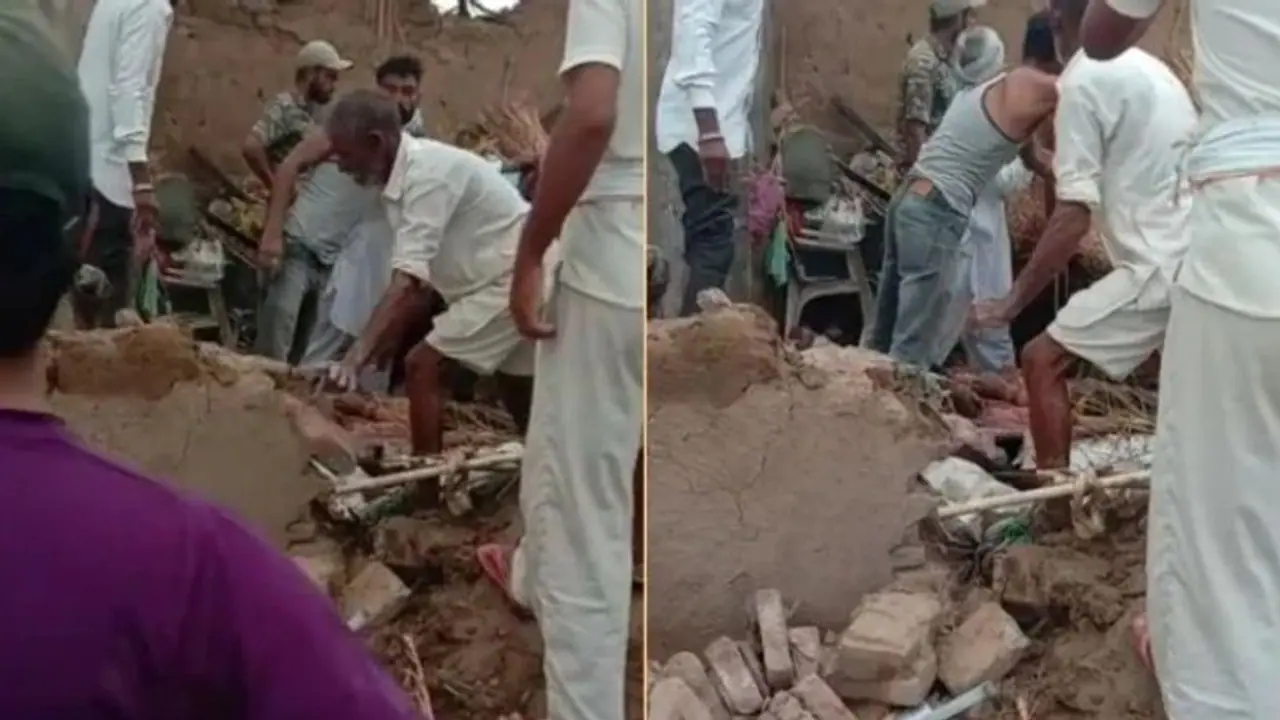 बीकानेर में बारिश काल बनकर बरसी, पति पत्नी और बच्चे की नींद में ही मौत, मिट्टी से सनी थीं लाशें... बीकानेर में बारिश काल बनकर बरसी, पति पत्नी और बच्चे की नींद में ही मौत, मिट्टी से सनी थीं लाशें...