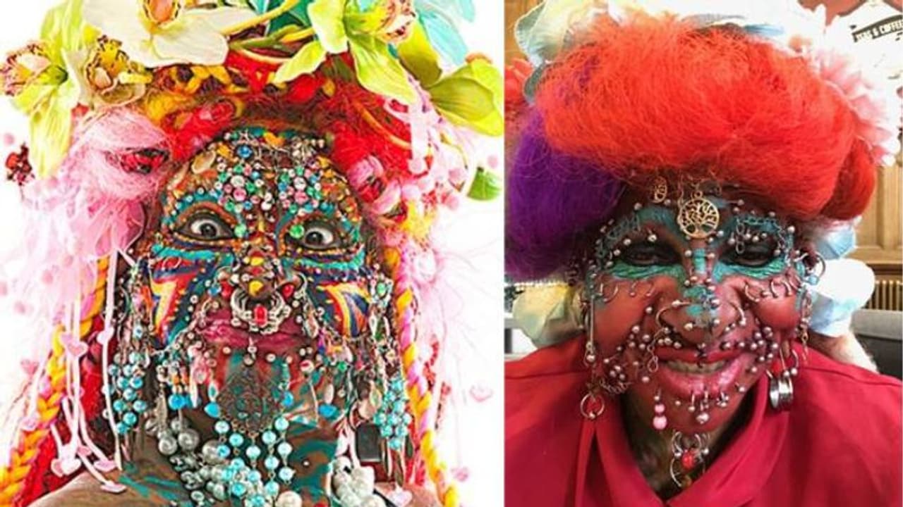 ശരീരത്തിൽ ആയിരത്തിലധികം ദ്വാരങ്ങളുണ്ടാക്കി, ദേഹം മൊത്തം സ്റ്റഡ്ഡും റിങ്ങും ശരീരത്തിൽ ആയിരത്തിലധികം ദ്വാരങ്ങളുണ്ടാക്കി, ദേഹം മൊത്തം സ്റ്റഡ്ഡും റിങ്ങും