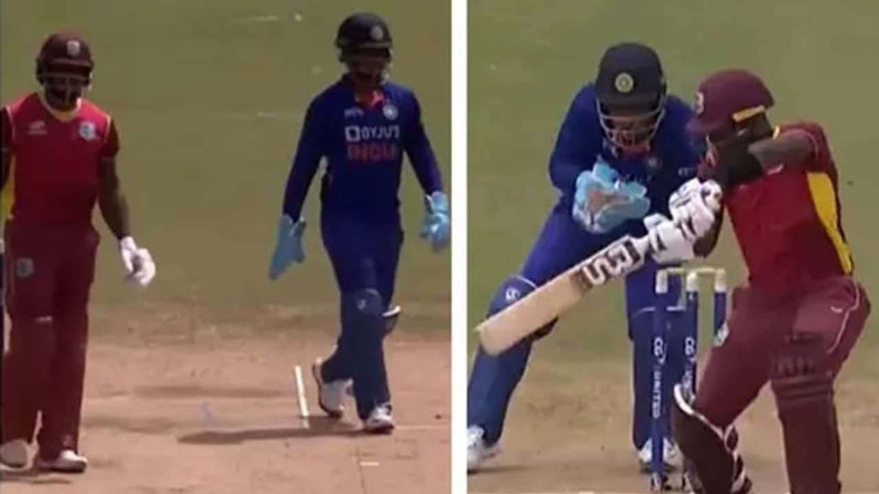 സഞ്ജുവിന്റെ നിര്‍ദേശം ശരിയായിരുന്നു, എന്നാല്‍ വിക്കറ്റില്ല; പിന്നാലെ മിന്നല്‍ സ്റ്റംപിങ്