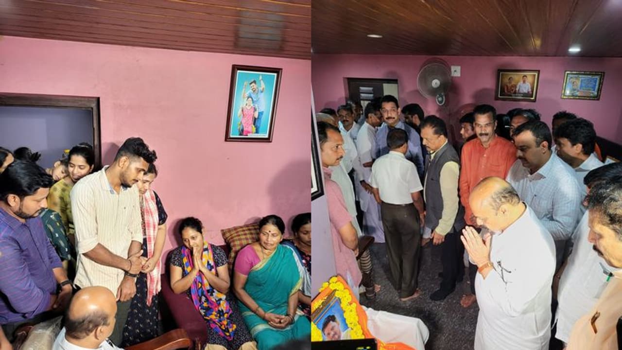 ಹತ್ಯೆಯಾದ ಪ್ರವೀಣ್ ಕುಟುಂಬಕ್ಕೆ ಸರ್ಕಾರದಿಂದ 25 ಲಕ್ಷ, BJPಯಿಂದ 25 ಲಕ್ಷ ರೂ ನೆರವು ಹತ್ಯೆಯಾದ ಪ್ರವೀಣ್ ಕುಟುಂಬಕ್ಕೆ ಸರ್ಕಾರದಿಂದ 25 ಲಕ್ಷ, BJPಯಿಂದ 25 ಲಕ್ಷ ರೂ ನೆರವು