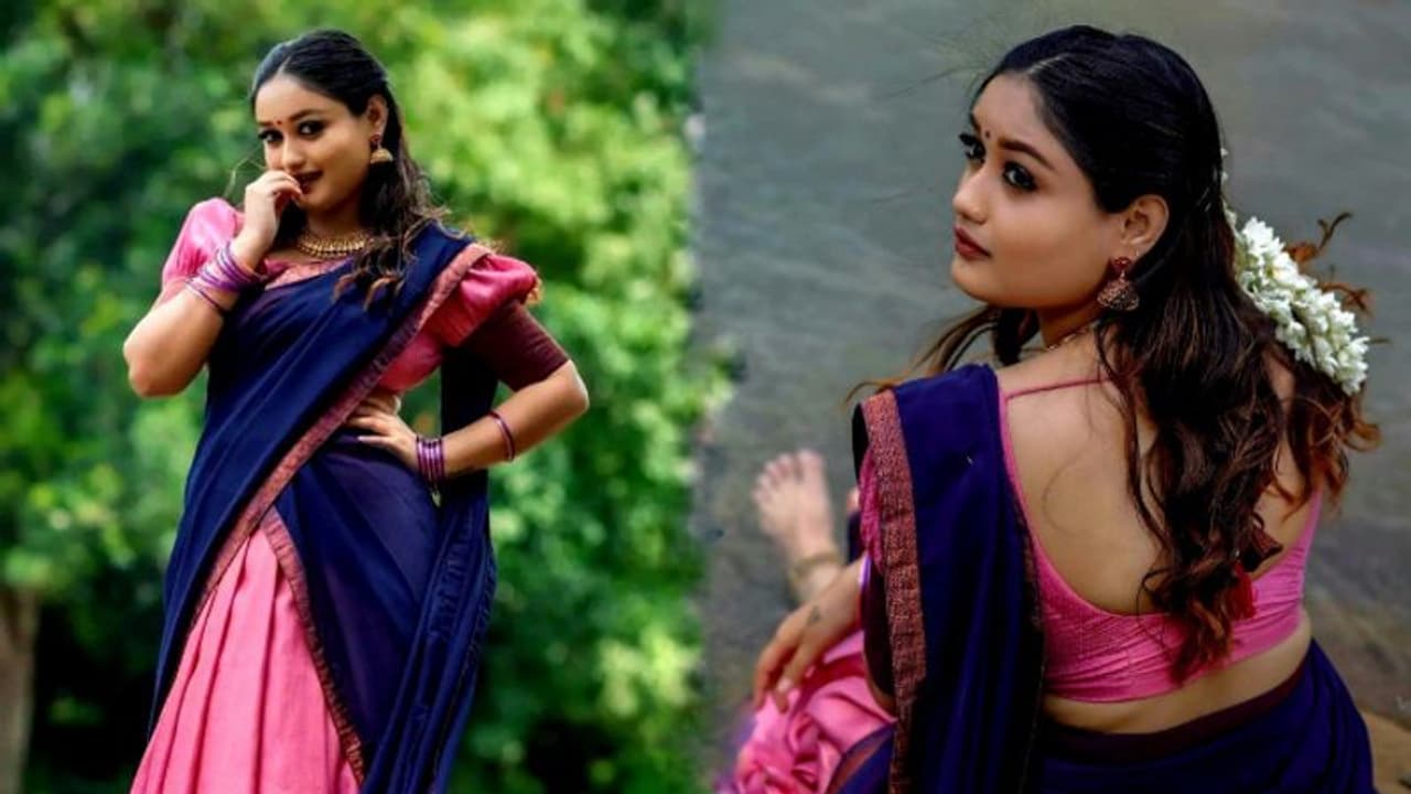 ദാവണിയില്‍ മനോഹരിയായി 'ശീതള്‍', തരംഗമായി പുതിയ ഫോട്ടോഷൂട്ട്