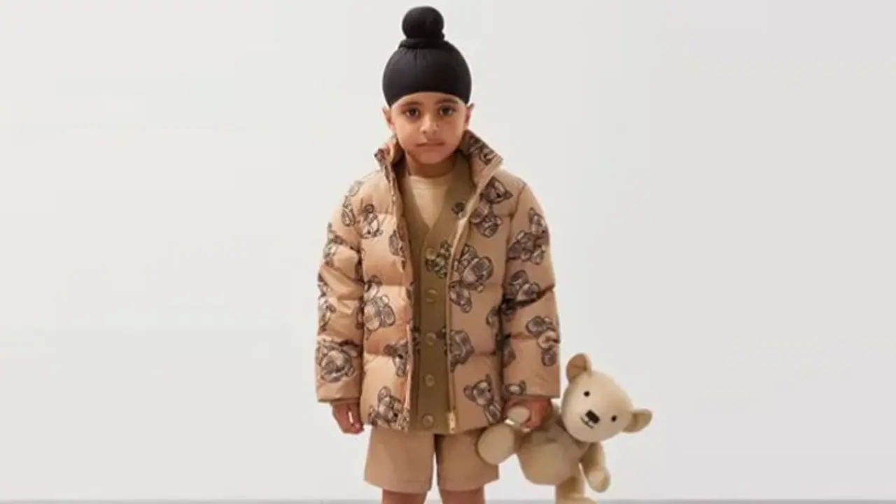 Burberry's new campaign features 4 year old Sahib Singh as first Sikh model Burberry's new campaign features 4 year old Sahib Singh as first Sikh model