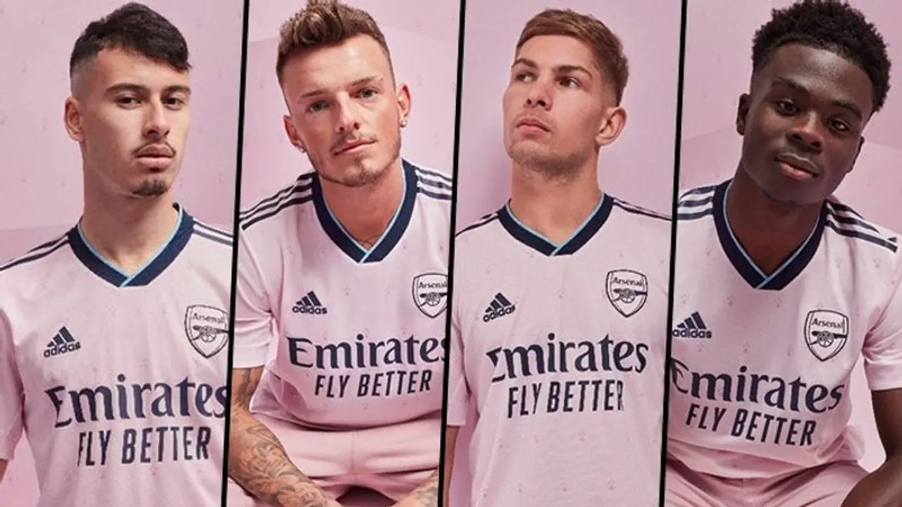 Arsenal unveils third kit for 2022 23; here's why the club chose to go pink Arsenal unveils third kit for 2022 23; here's why the club chose to go pink