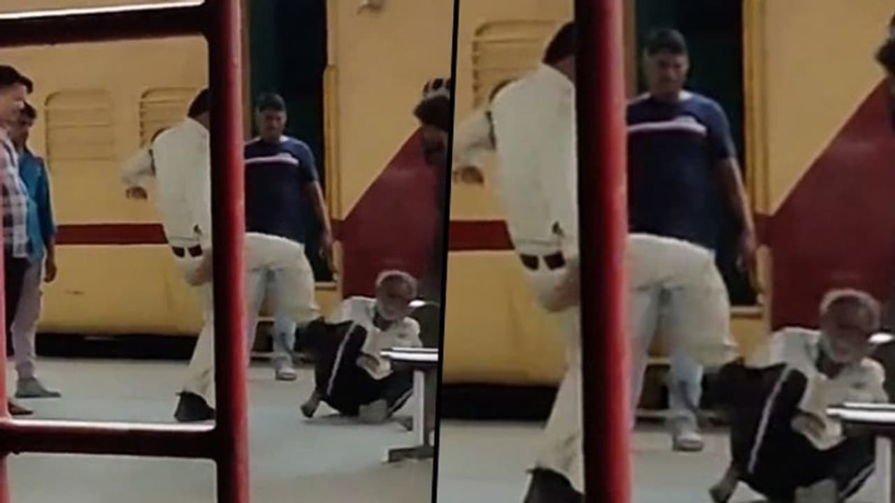 MP police constable suspended after brutally thrashing an older man MP police constable suspended after brutally thrashing an older man