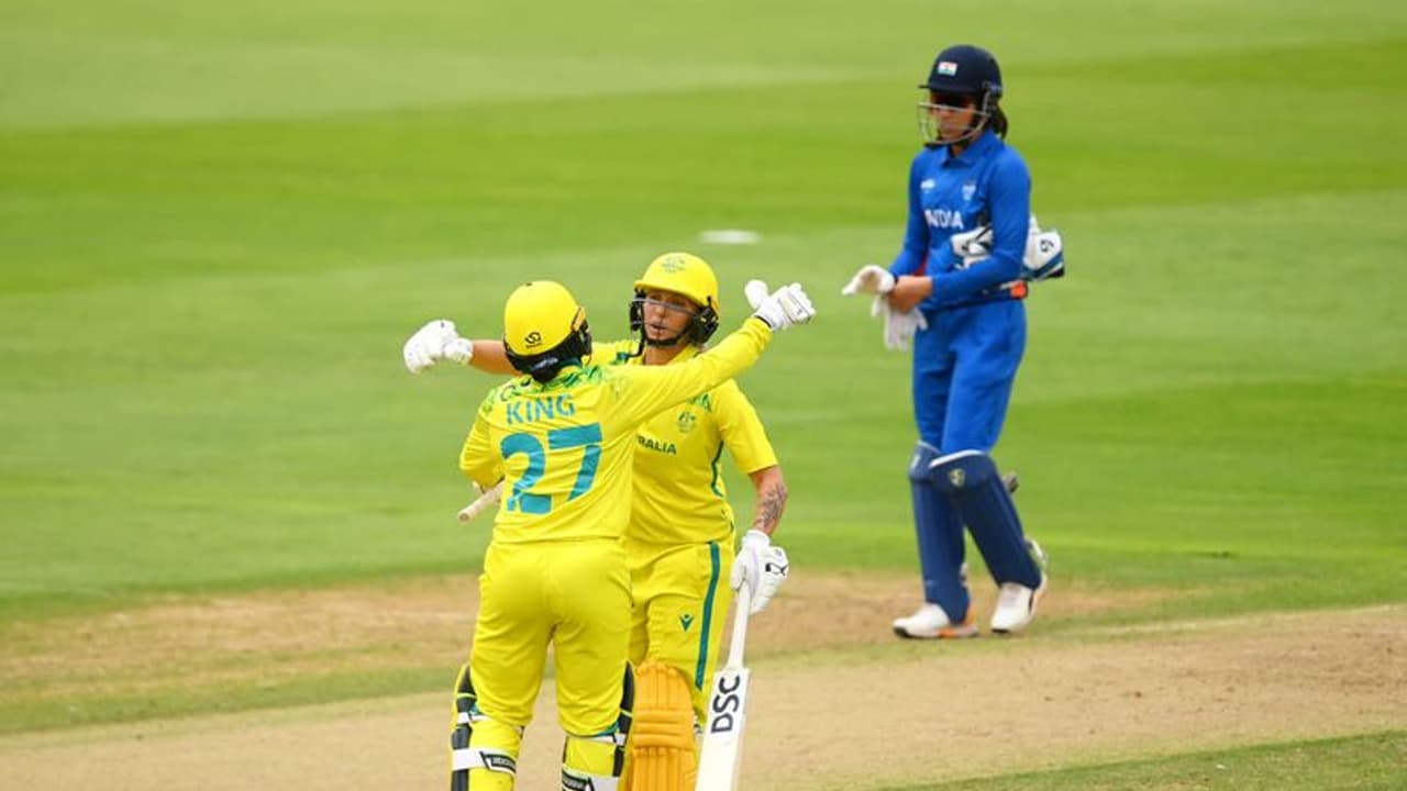 CWG 2022: மகளிர் கிரிக்கெட்டில் இந்தியாவை வீழ்த்தி ஆஸ்திரேலியா வெற்றி CWG 2022: மகளிர் கிரிக்கெட்டில் இந்தியாவை வீழ்த்தி ஆஸ்திரேலியா வெற்றி