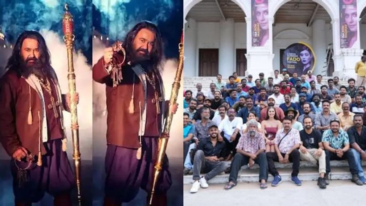 Barroz : ഇനി കാത്തിരിപ്പ്; 'ബറോസ്' ലൊക്കേഷനിൽ നിന്നും ഡയറക്ടര്‍ മോഹൻലാൽ സൈനിം​ഗ് ഓഫ്