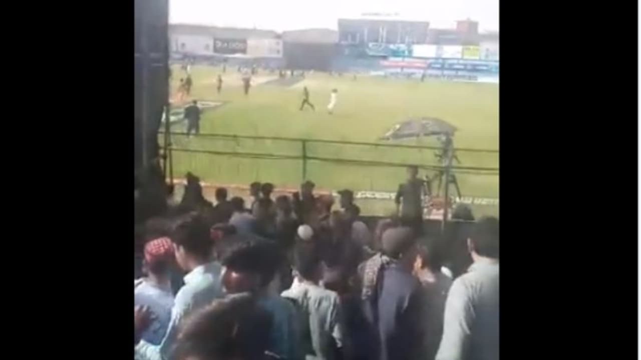 കാബൂള്‍ ക്രിക്കറ്റ് സ്റ്റേഡിയത്തില്‍ മത്സരത്തിനിടെ സ്ഫോടനം