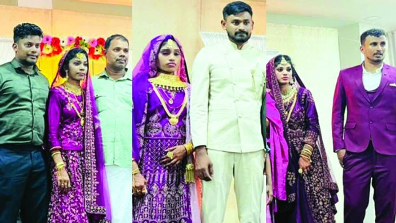 ഒന്നിച്ച് പിറന്നവര്ക്ക് ജന്മദിനത്തിൽ ഒറ്റവേദിയില് വിവാഹം; മൂവർസംഘത്തിന്റെ സന്തോഷത്തിനൊപ്പം നാട് ഒന്നിച്ച് പിറന്നവര്ക്ക് ജന്മദിനത്തിൽ ഒറ്റവേദിയില് വിവാഹം; മൂവർസംഘത്തിന്റെ സന്തോഷത്തിനൊപ്പം നാട്