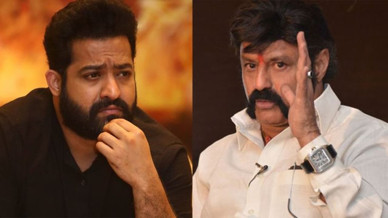 NTR v/s Balakrishna: ఎన్టీఆర్ వర్సెస్ బాలయ్య... బింబిసార ప్రీ రిలీజ్ వేదికగా బయటపడ్డ కోల్డ్ వార్! NTR v/s Balakrishna: ఎన్టీఆర్ వర్సెస్ బాలయ్య... బింబిసార ప్రీ రిలీజ్ వేదికగా బయటపడ్డ కోల్డ్ వార్!