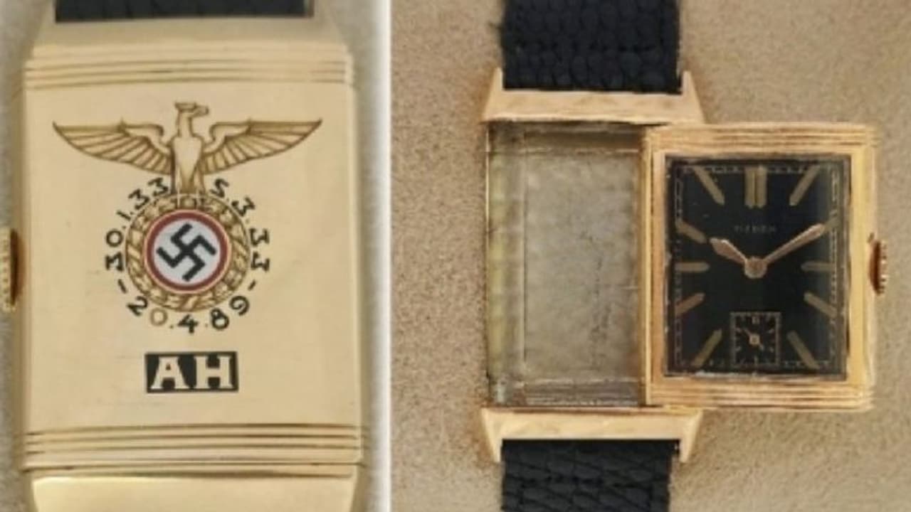 'ഹിറ്റ്‍ലറുടെ വാച്ച്'; കോടികള്‍ക്ക് ലേലത്തില്‍ വില്‍പന