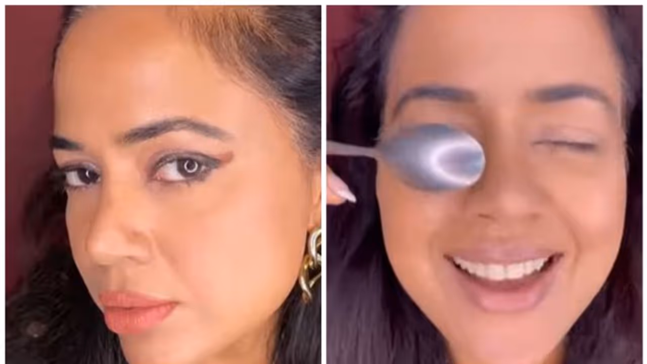 കണ്ണുകൾ മനോഹരമാക്കാൻ വഴിയുണ്ട്; വീഡിയോ പങ്കുവച്ച് സമീറ റെഡ്ഡി