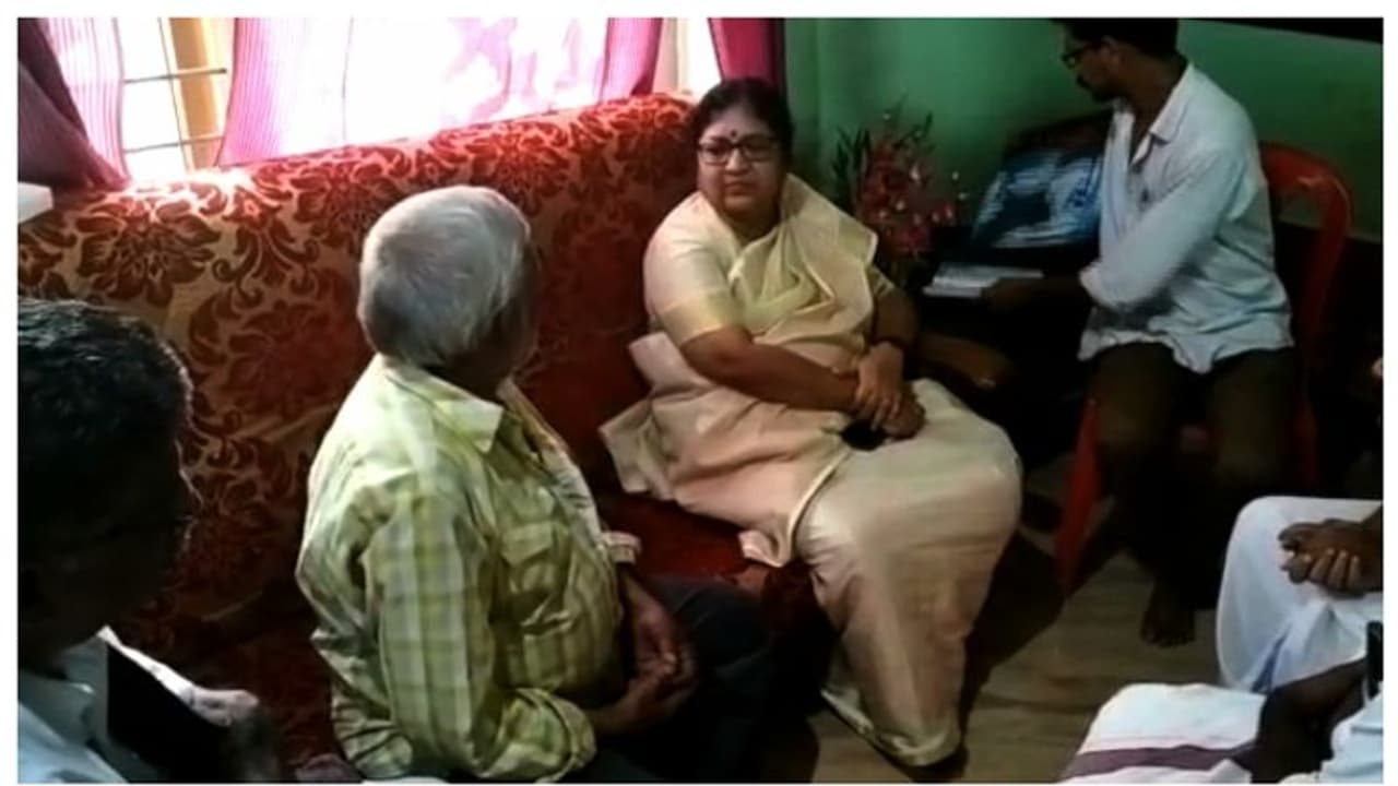 ഫിലോമിനയുടെ വീട്ടിലെത്തി മന്ത്രി ബിന്ദു;ചികിത്സയ്ക്ക് പണം നല്‍കിയെന്ന പ്രസ്താവനയില്‍ കുടുംബം അതൃപ്തി അറിയിച്ചു