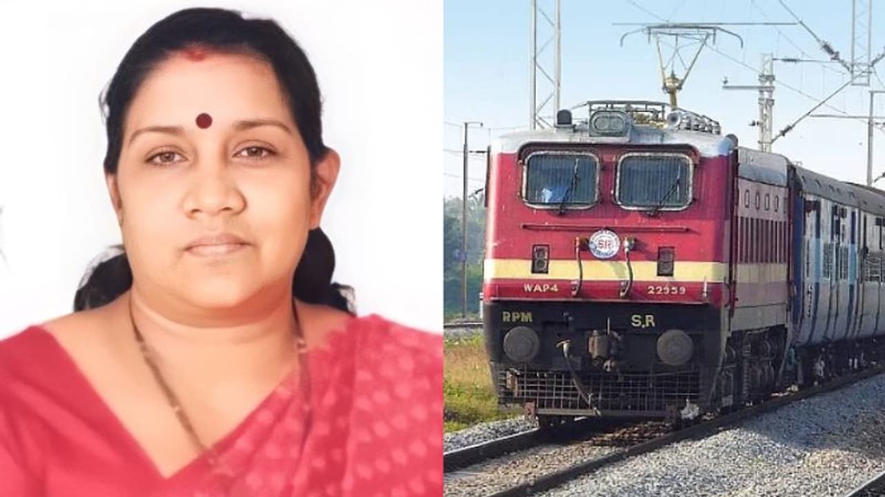 മൂകാംബിക ക്ഷേത്ര ദര്ശനം കഴിഞ്ഞ് മടങ്ങിയ വീട്ടമ്മ തീവണ്ടിയില് നിന്ന് വീണ് മരിച്ചു മൂകാംബിക ക്ഷേത്ര ദര്ശനം കഴിഞ്ഞ് മടങ്ങിയ വീട്ടമ്മ തീവണ്ടിയില് നിന്ന് വീണ് മരിച്ചു