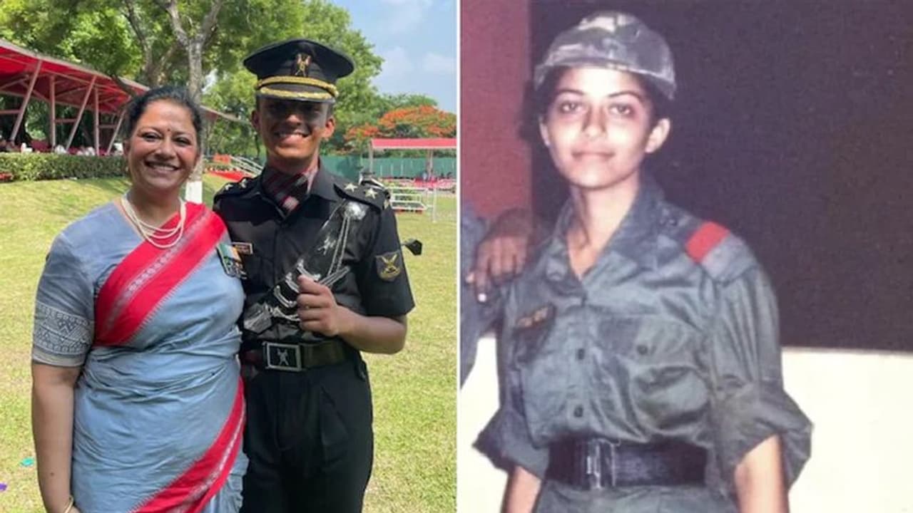 ತಾಯಿಯ ಹಾದಿ ಹಿಡಿದ ಹೆಮ್ಮೆಯ ಮಗ: ಅಮ್ಮನಂತೆ ಸೇನಾ ಅಕಾಡೆಮಿಯಿಂದ ತೇರ್ಗಡೆಯಾದ ಪುತ್ರ 