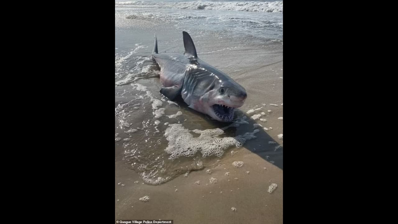 Viral:బీచ్ లో వట్టి చేతులతో షార్క్ పట్టుకున్నారు..! Viral:బీచ్ లో వట్టి చేతులతో షార్క్ పట్టుకున్నారు..!