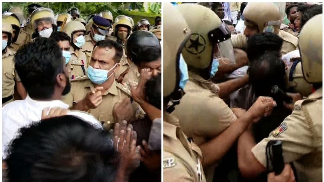 ആവിക്കൽ മാലിന്യ പ്ലാന്റിനെതിരെ തീരദേശപാത ഉപരോധിച്ച് പ്രതിഷേധം; ജനസഭയെച്ചൊല്ലി ഇന്നും സംഘർഷം ആവിക്കൽ മാലിന്യ പ്ലാന്റിനെതിരെ തീരദേശപാത ഉപരോധിച്ച് പ്രതിഷേധം; ജനസഭയെച്ചൊല്ലി ഇന്നും സംഘർഷം