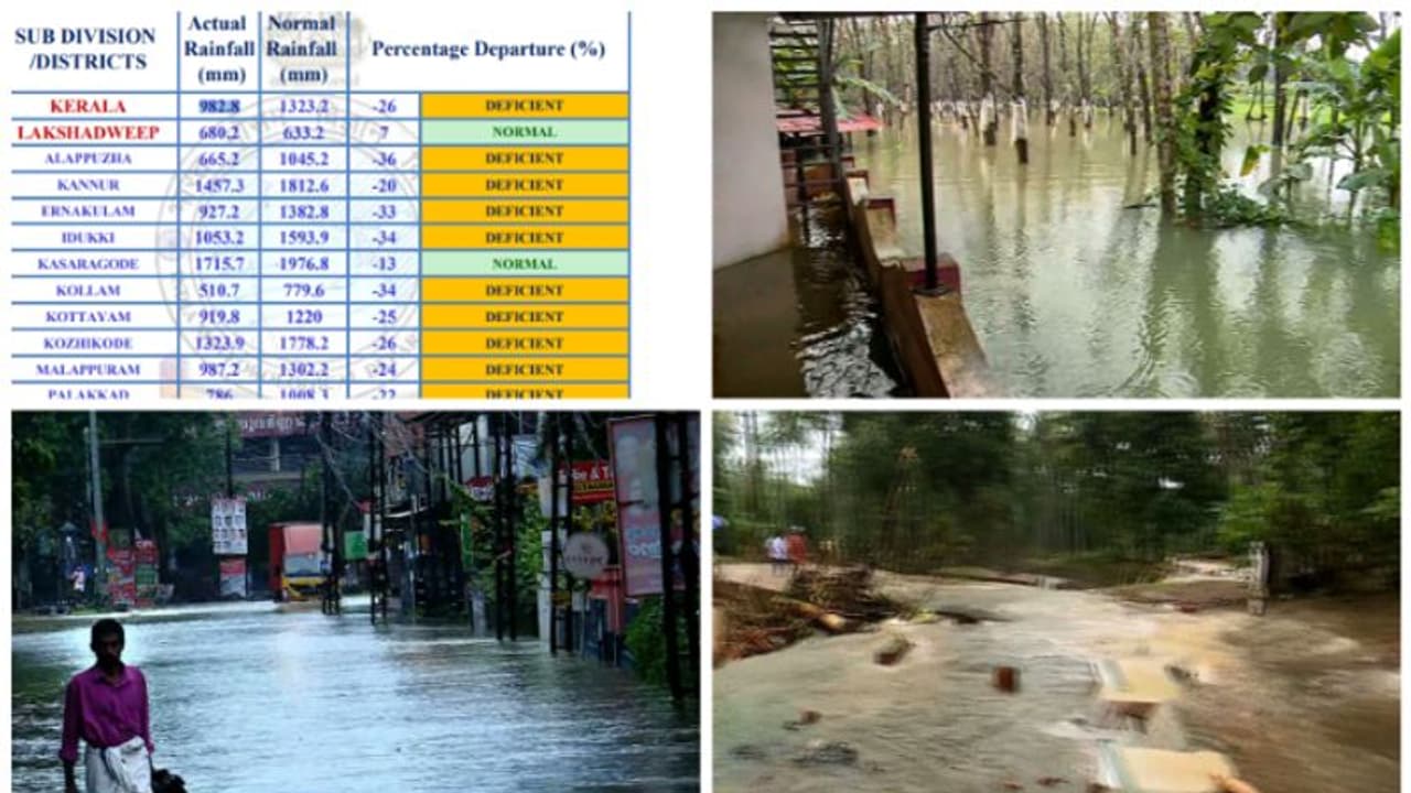 കാലവർഷം പകുതി പിന്നിട്ടു കേരളത്തിൽ ഇതുവരെ 26% മഴകുറവ്,വരും ദിവസങ്ങളില് മഴ കുറവ് നികത്തപ്പെടാന് സാധ്യത കാലവർഷം പകുതി പിന്നിട്ടു കേരളത്തിൽ ഇതുവരെ 26% മഴകുറവ്,വരും ദിവസങ്ങളില് മഴ കുറവ് നികത്തപ്പെടാന് സാധ്യത