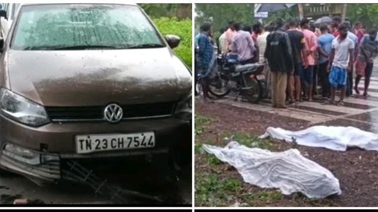 மின்னல் வேகத்தில் வந்த கார்...! பொதுமக்கள் மீது மோதி தூக்கி வீசப்பட்டதில் 3 பேர் துடி துடித்து பலி மின்னல் வேகத்தில் வந்த கார்...! பொதுமக்கள் மீது மோதி தூக்கி வீசப்பட்டதில் 3 பேர் துடி துடித்து பலி